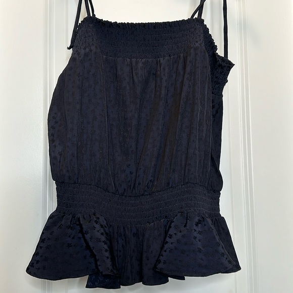 NEW KATHARINE KIDD Penelope Top SIZE large Dark Navy blue - Picture 4 of 11